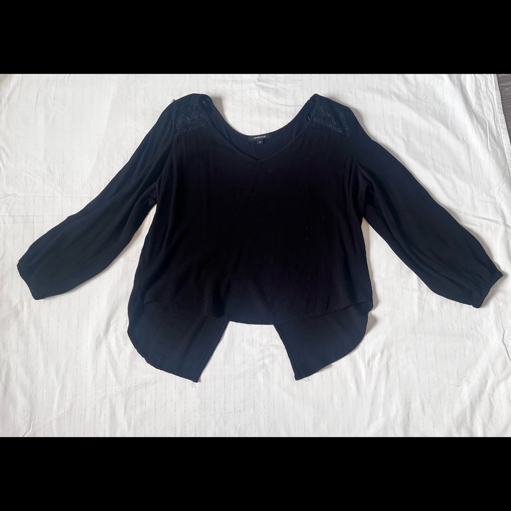 Ambiance Black Blouse